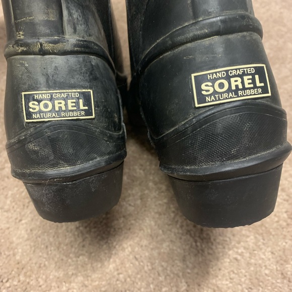 Sorel Joan Rain Short Rubber Boots Size US 10/EURO 41 | eBay Sorel size 10 wellies rain boots